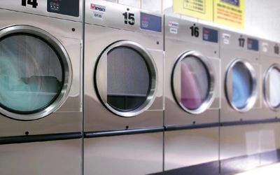 Koos Commercial Laundromat for hotels, restaurants, spas, gyms, medical facilities, etc.