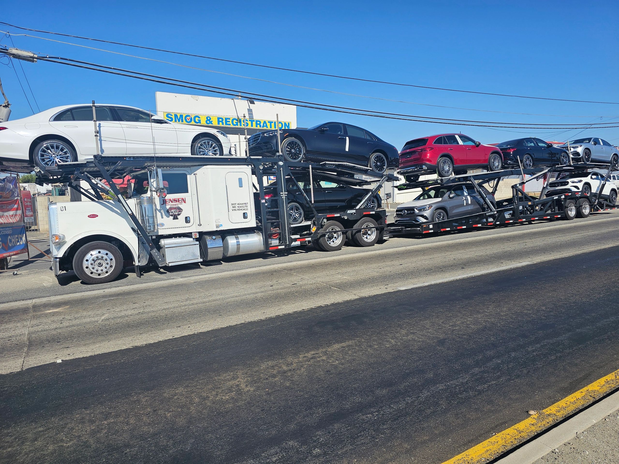 CARB truck emissions testing equipment