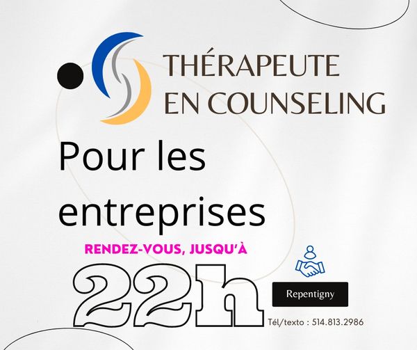 Therapie pour les entreprises et atelier pour en entreprise. Anxiete, colere, ress humaines, 