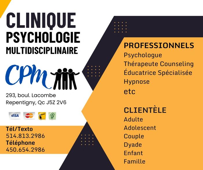 Psychothérapie  psychologie repentigny. Thérapie adulte, adolescent, couple, dyade, enfant, etc. 