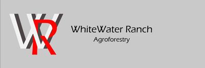 Logo of WhiteWater Ranch Agroforestry with stylized WWR letters.