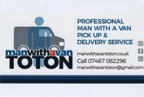 Man with a van Toton Nottingham