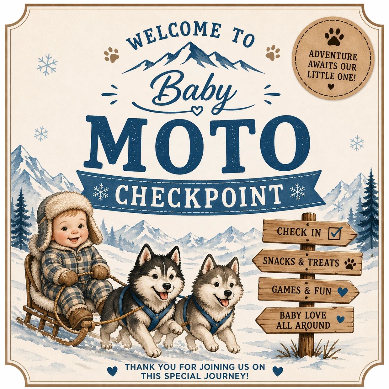 Baby Moto Musher