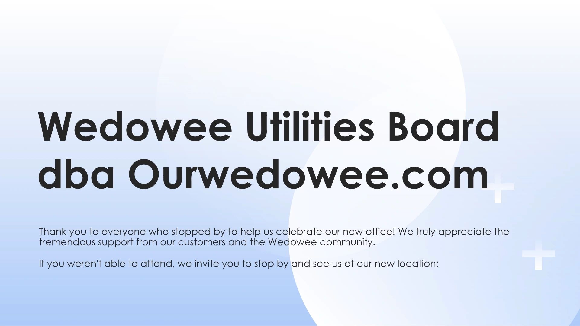 Wedowee Utilities: Water, Sewer & Natural Gas Services