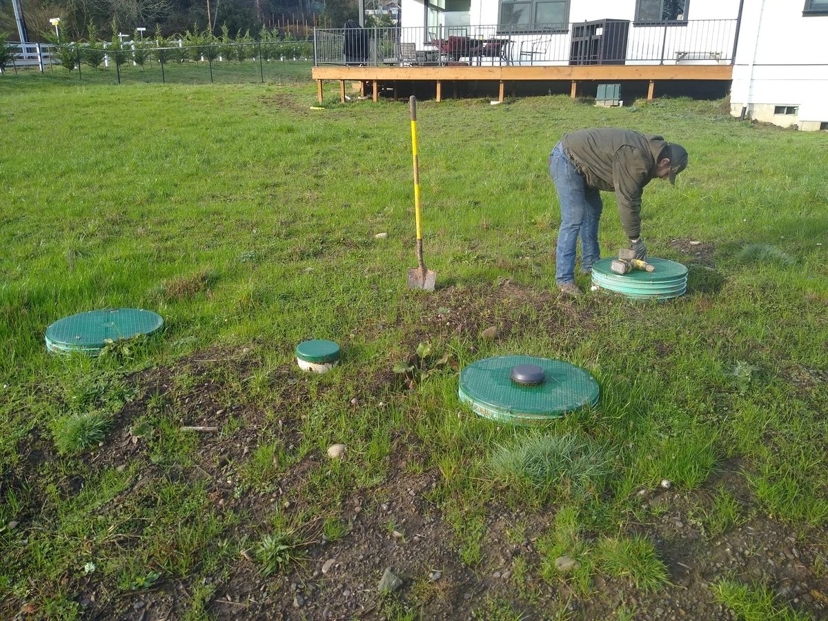 Septic Lids with Risers to Ground Septic Lids with Risers to Ground
