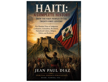 Book cover of Haiti's complete history by Jean Paul Diaz.