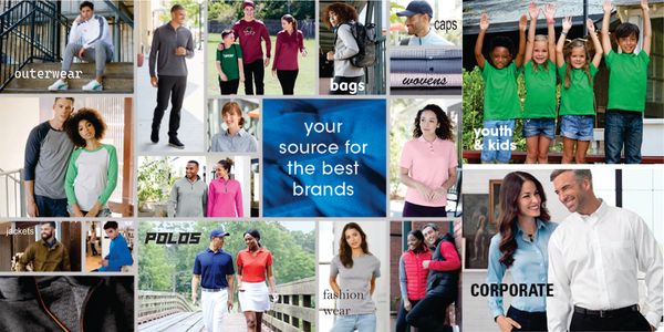 T-shirts, Polos, shirts, caps for printing and embroidery for schools, business, events, festivals