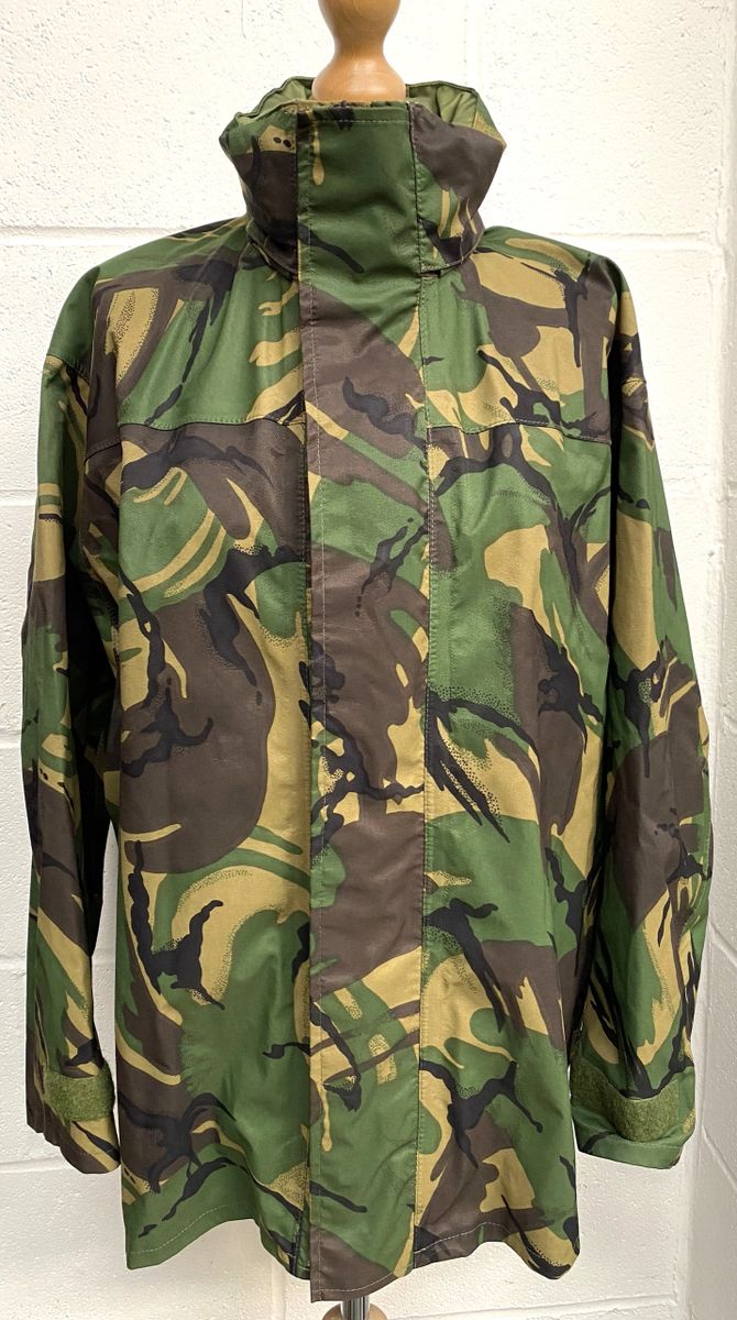 Woodland DPM Camouflage MVP Waterproof Jacket British Military