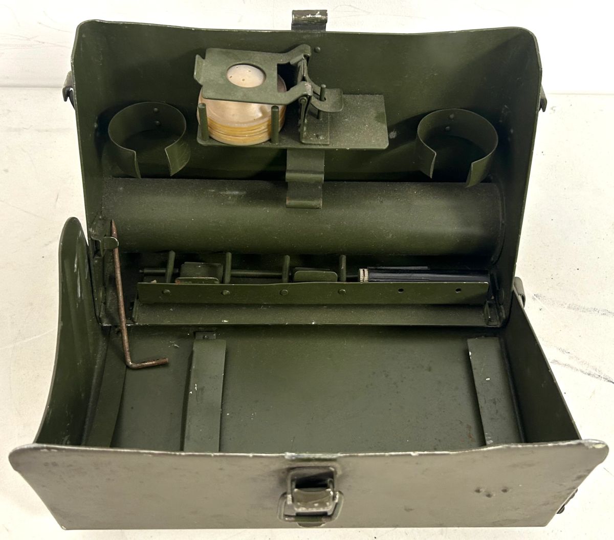 Soviet Warsaw Pact Era Military Field Testing Kit Box Container