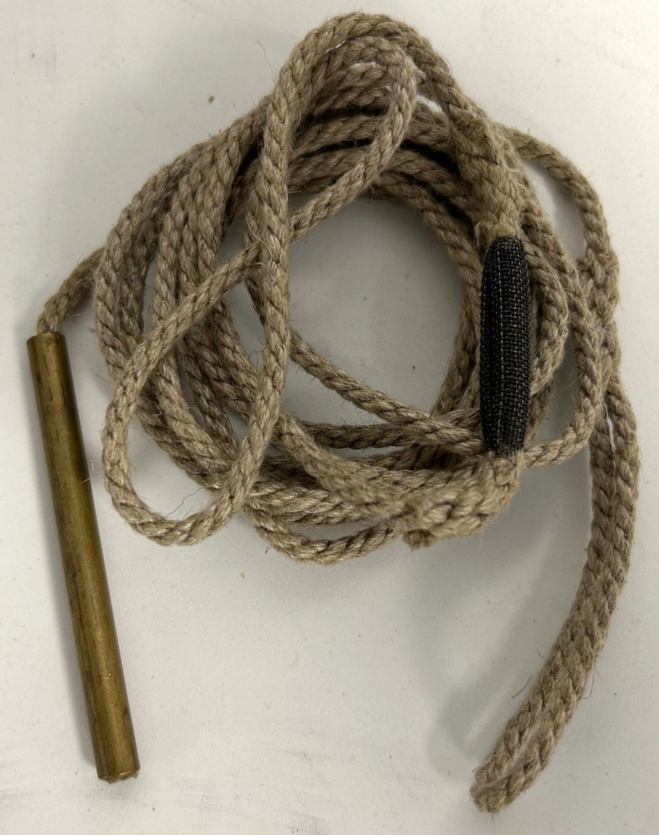British Military Issue Long Rifle Barrel 7.62 Cleaning Rope Pull Through