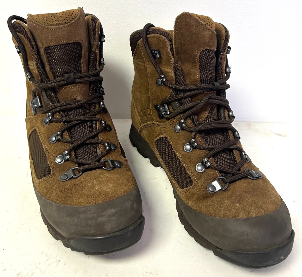 Bottes De Combat Armée Britannique Surplus Iturri High Liability - Cuir Suédé Marron, Occasion