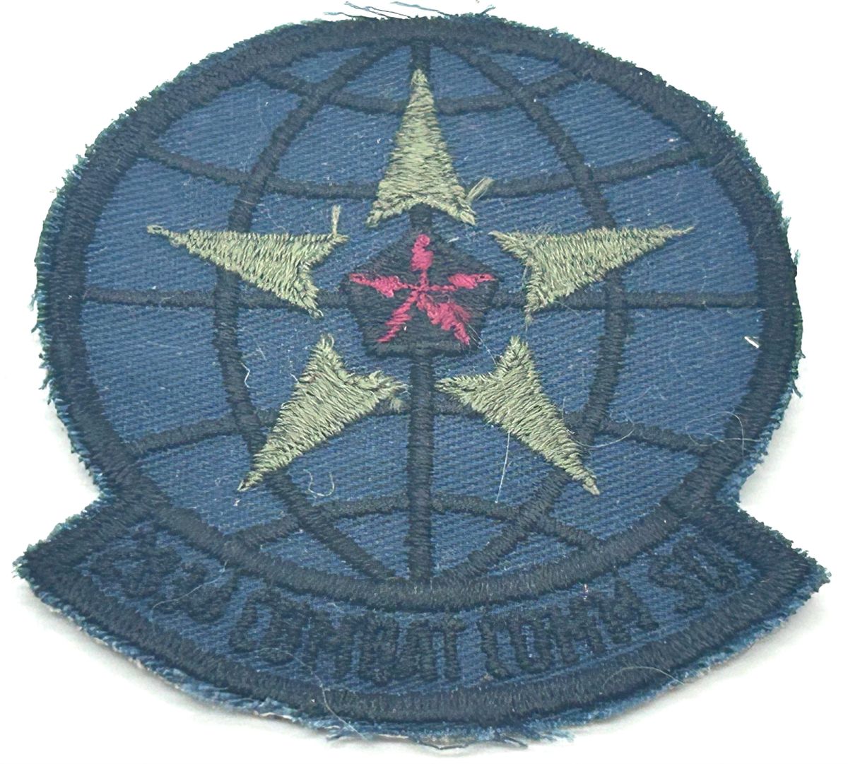 US Military Issue 283rd Combat Comm Squadron Fabric Patch