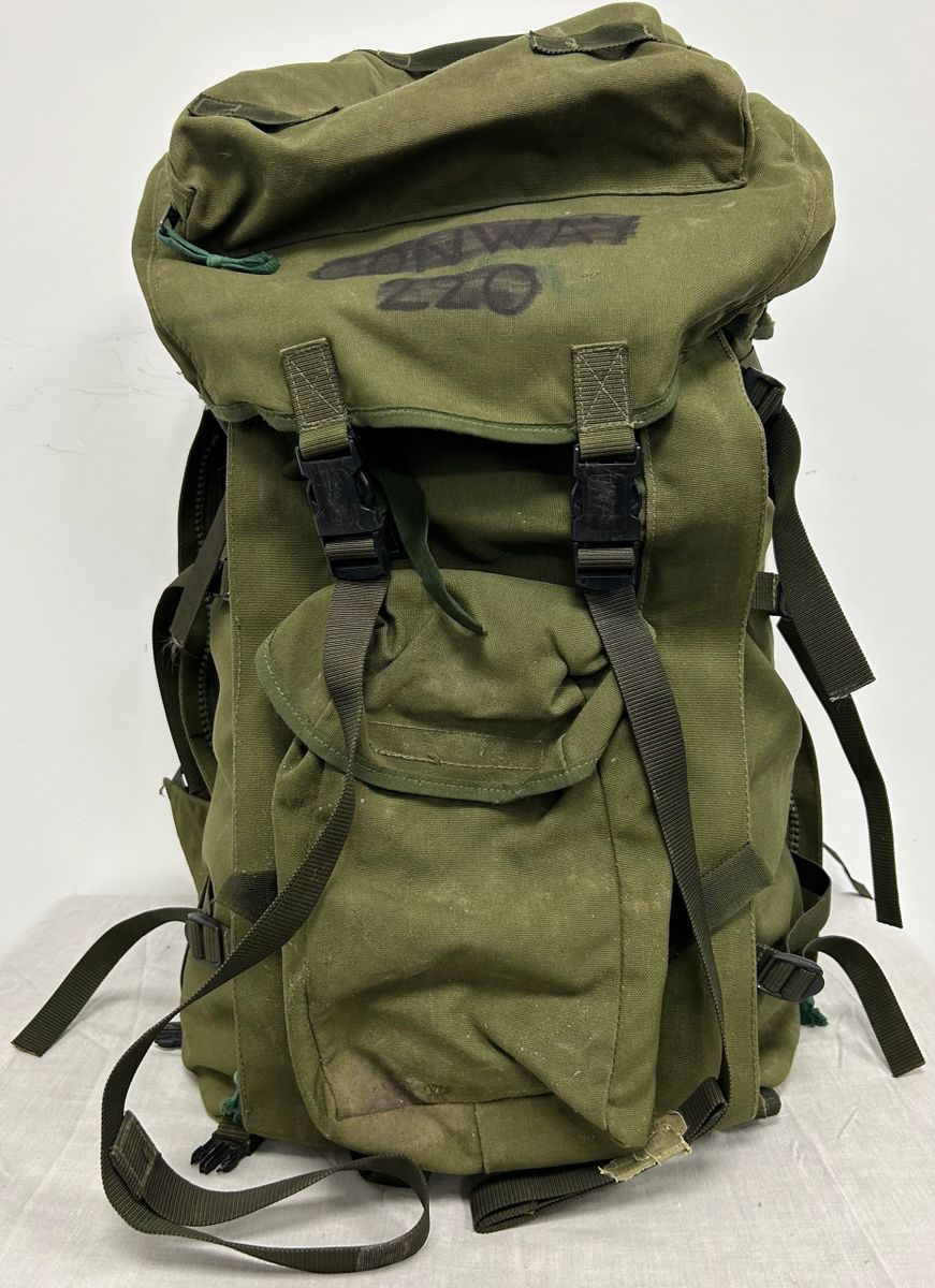 British Military Issue PLCE Olive Green 90 Litre Long Back Bergen Rucksack