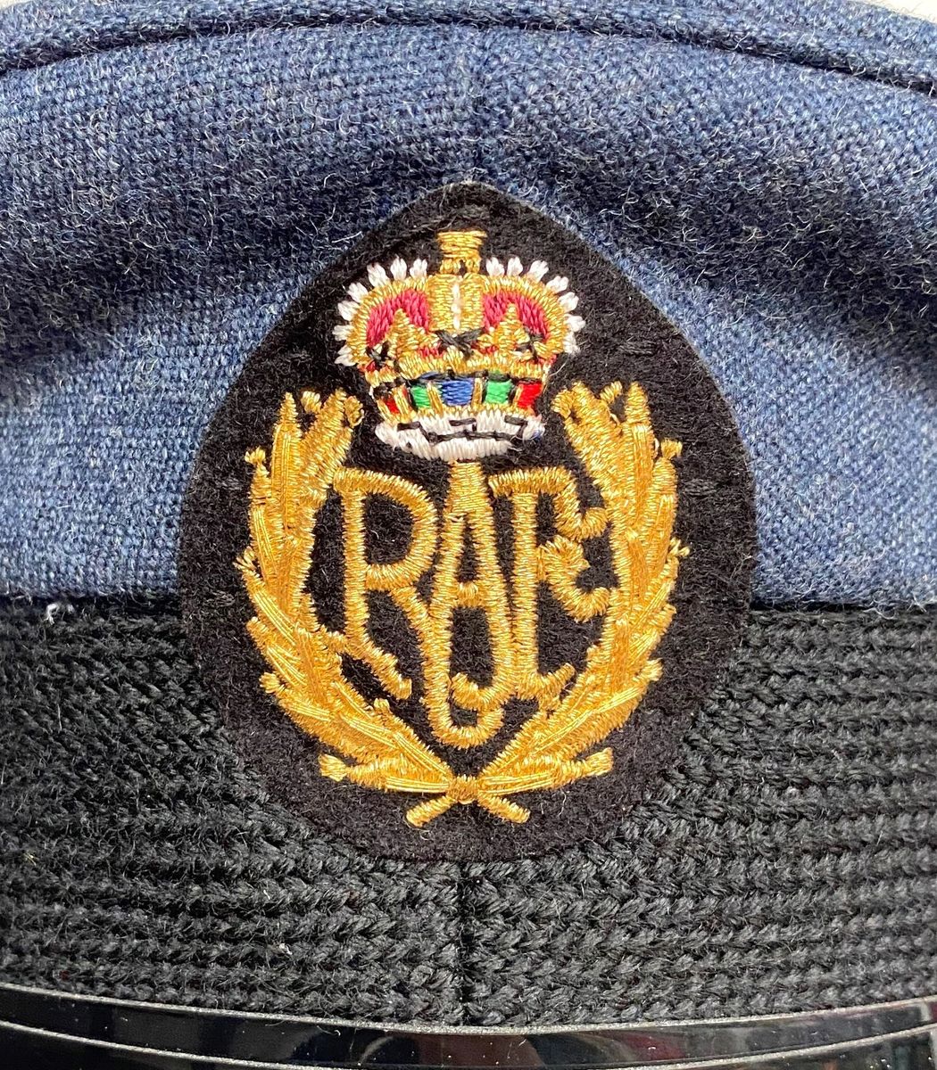 British Military Issue RAF Man's Dress Peaked Cap Hat