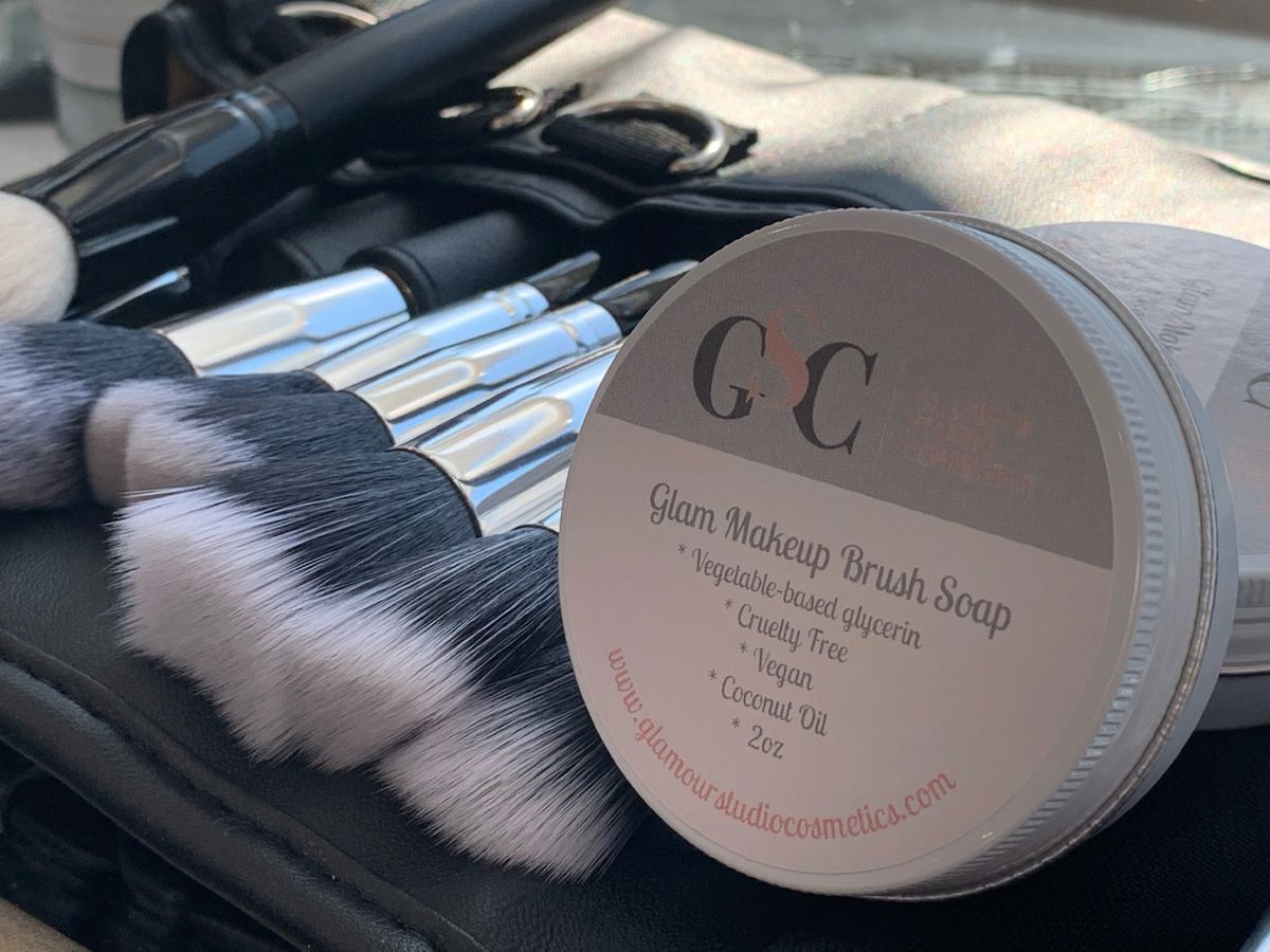 Glam Makeup Brush Soap