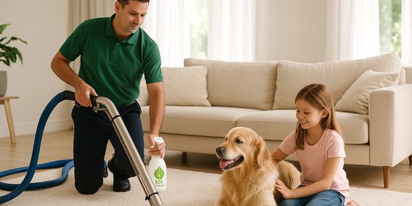 Eco-friendly carpet and upholstery cleaning products used in Severna Park