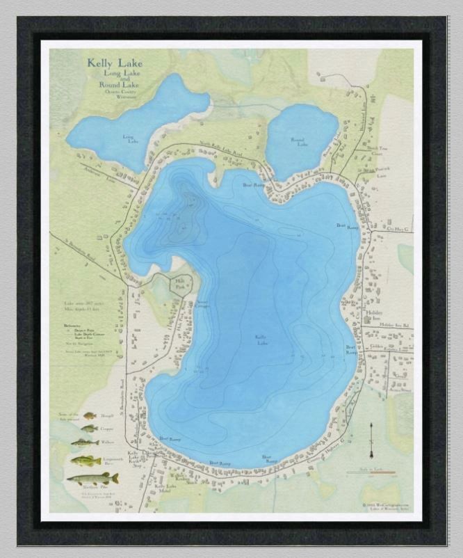 New map of White Potato Lake