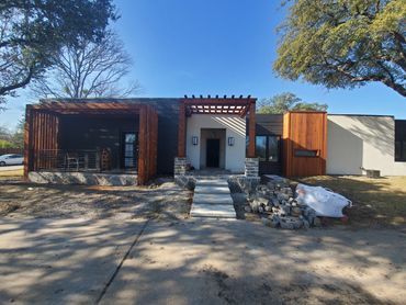 Modern exterior remodel