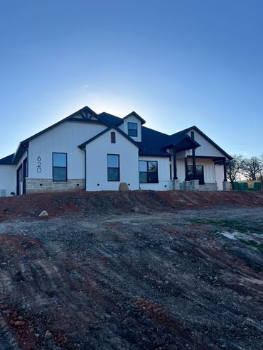 Weatherford TX New home build in Cartwright Ranch Front