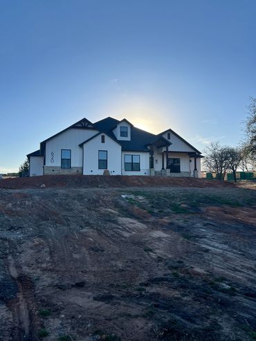 Weatherford TX New home build in Cartwright Ranch