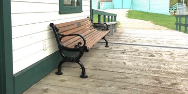 Memorial Park Bench