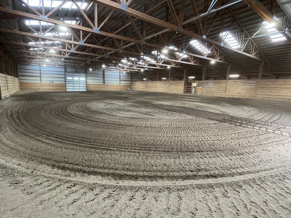 Indoor arena.