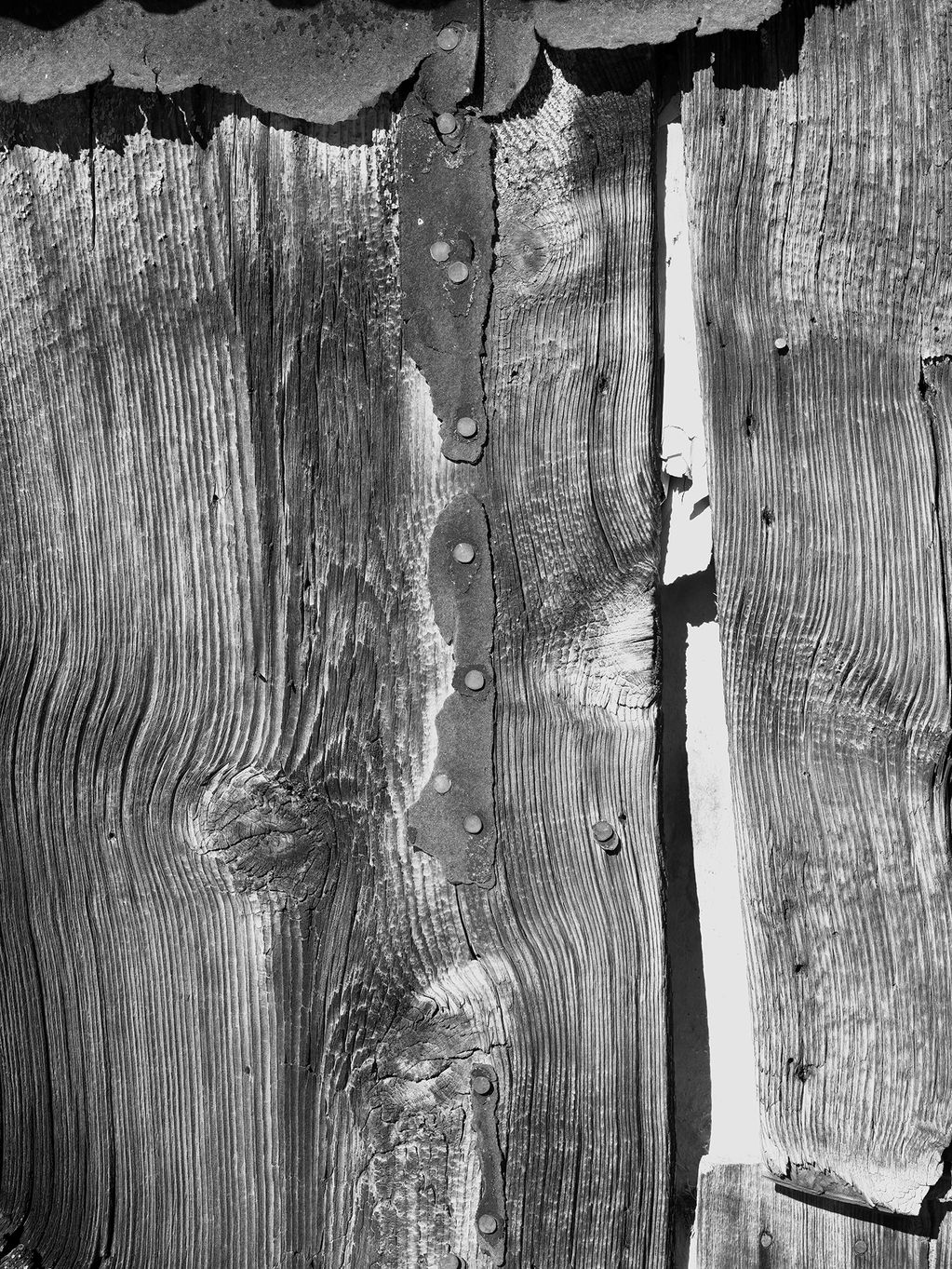 Barn Wood and newspaper