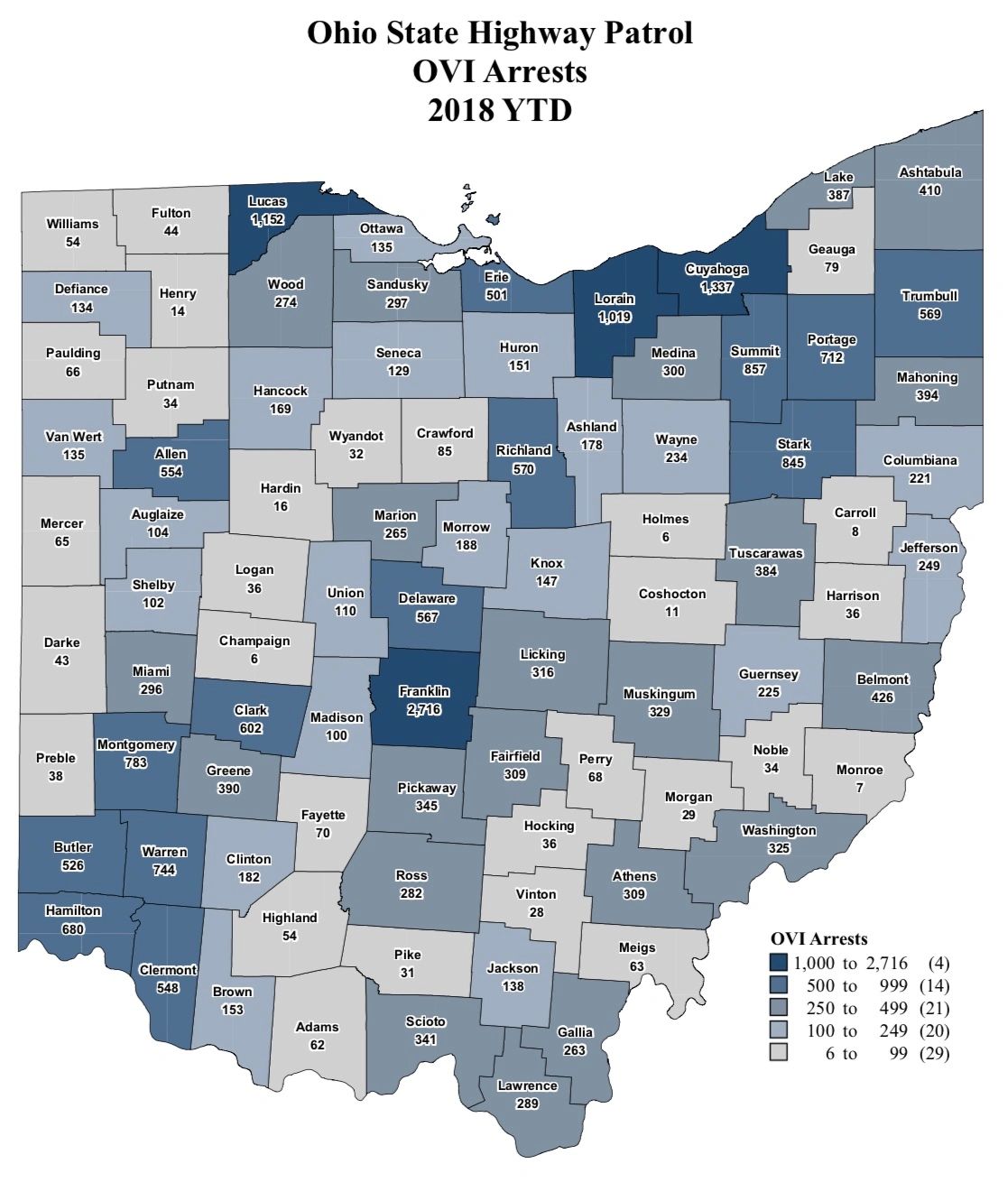 Consequences For First-Time OVI Offense In Ohio