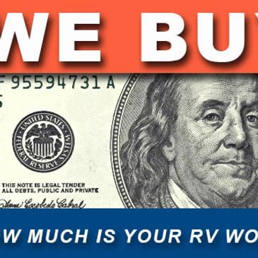 We pay cash for RVs 