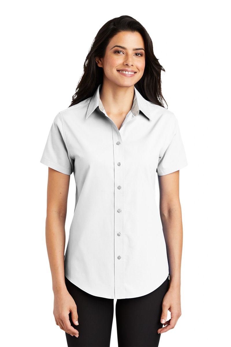 Ladies Short Sleeve Easy Care Shirt