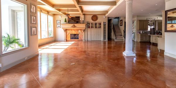 STAINED CONCRETE - Vet Pro Lawn