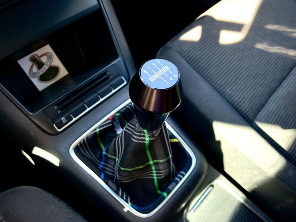 vw shift boot, plaid shift boot, euroverse shift boot, euroverse shift knob, vw knob, tiguan boot