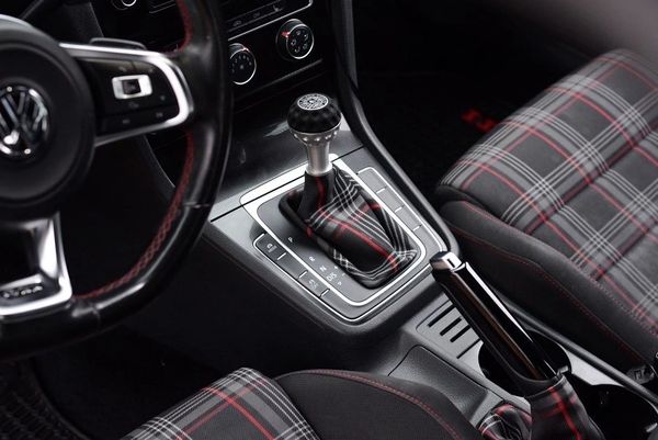 MK7 DSG, MK7 DSG Shift boot, DSG Shift Boot, Clark Plaid Shift Boot, Plaid shift boot, vw shift boot