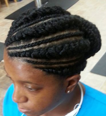 ghana braids,conrows,knotless