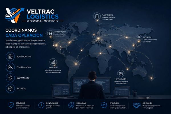 Logistics coordination and operation planning with real-time visibility and efficiency.