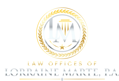 Logo, Law Offices of Lorraine Marte, immigration attorney, Orlando, Florida