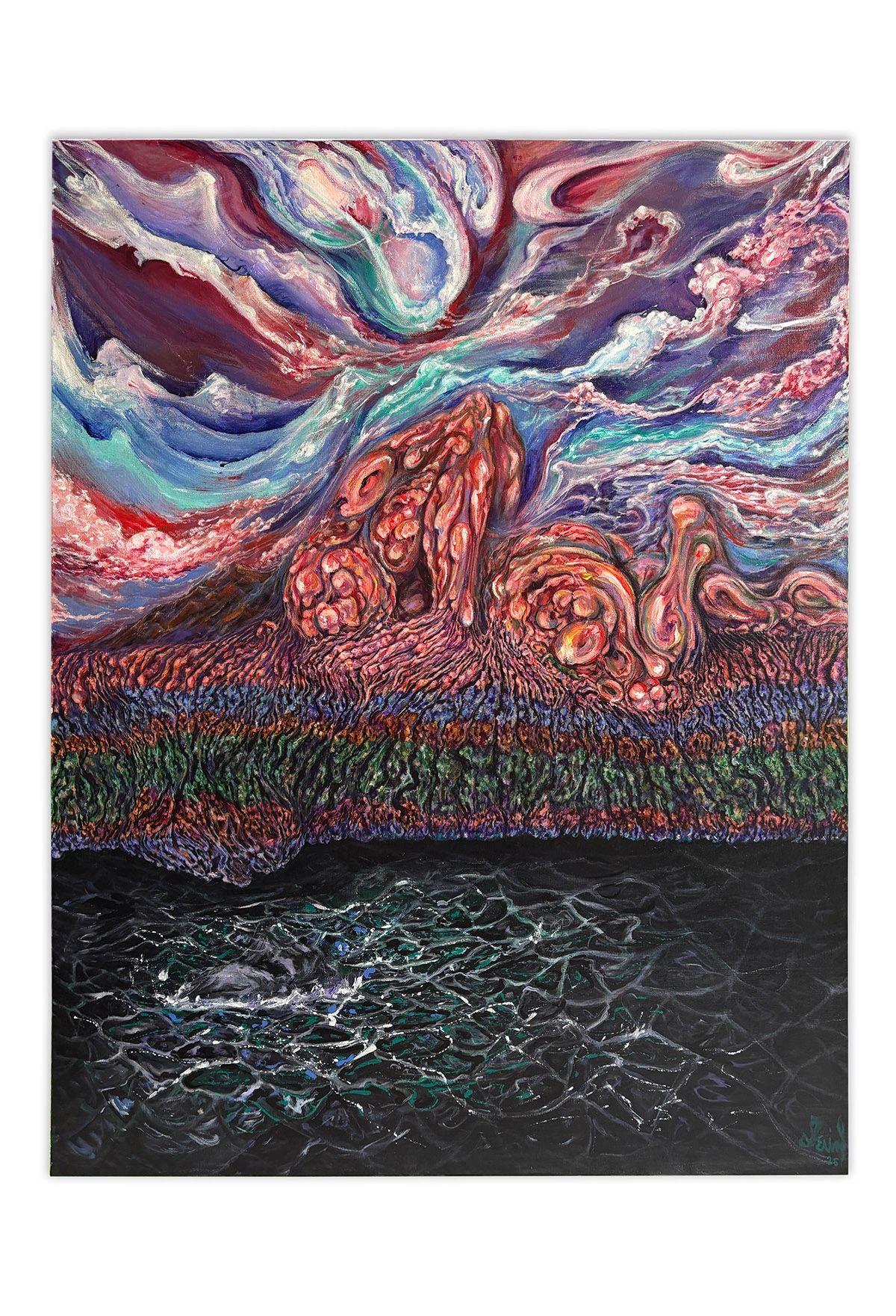 100 X 130 cm / acrílica sobre lienzo / 2026