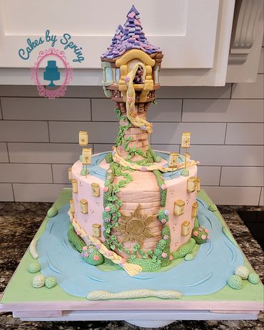 Tangled Cake