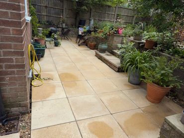 Cleaning Paving