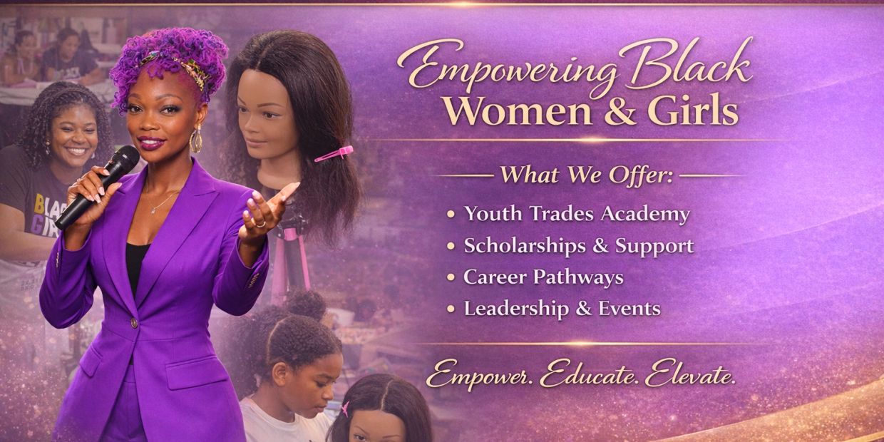 Empowering Black women and girls with education and leadership.