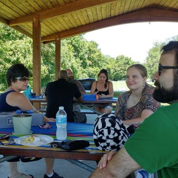 Narcolepsy support group picnic.