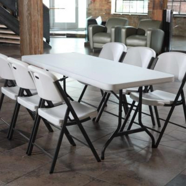 5 ft. rectangle tables
 