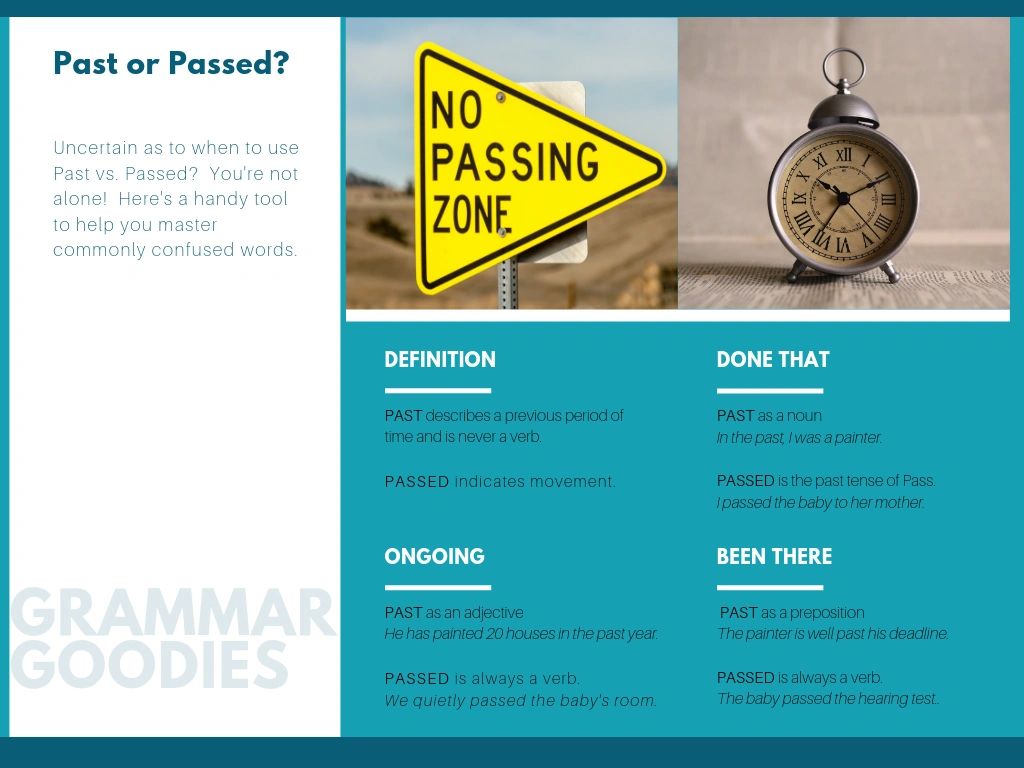 passed vs past