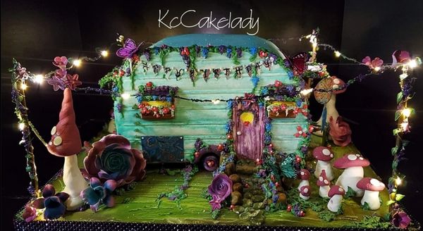 Trailer cake