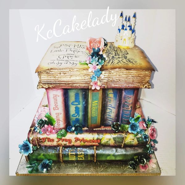Enchanted Book cake