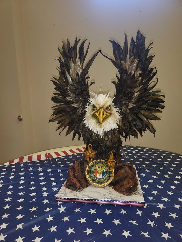 Bald Eagle cake-America