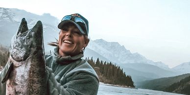 Harvesting one king for the year at Chitina