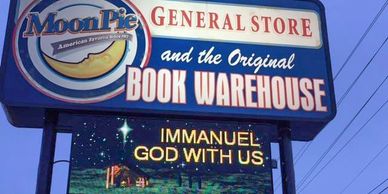 The Moonpie General Store in Pigeon Forge carries Pete Nunweiler's paranormal trilogy.
