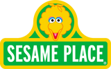 Sesame Place Logo with Big Bird from Sesame Street