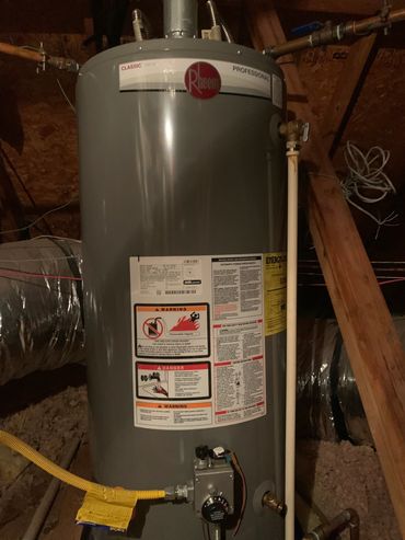 New water heater upgrade 
